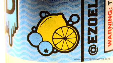 EZO Team Liquid Trick Box E-Liquid Label